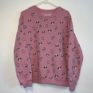 Disney women's crew neck sweatshirt